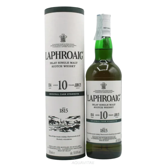 Laphroaig 10 Year Old Cask Strength Batch 14