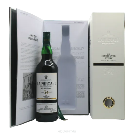 Laphroaig 34 Year Old The Ian Hunter Story Book 4