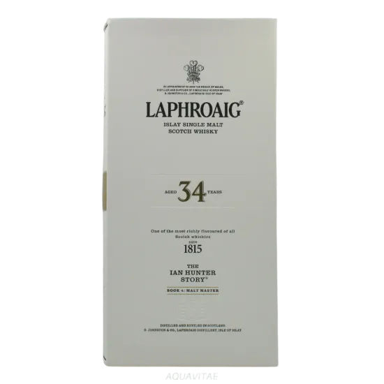 Laphroaig 34 Year Old The Ian Hunter Story Book 4