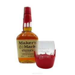 Maker's Mark + Rocking Dipped Glass Omaggio