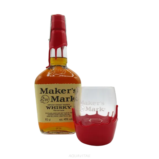 Maker's Mark + Rocking Dipped Glass Omaggio