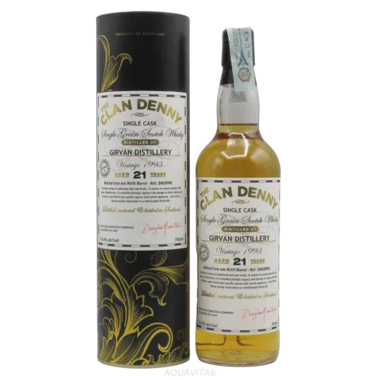Girvan 21Year Old The Clan Denny Douglas Hamilton Company