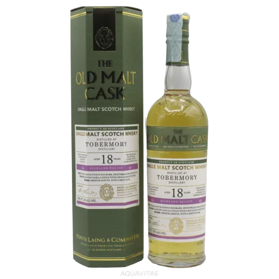 Tobermory 18 Year Old The Old Malt Cask Hunter Laing