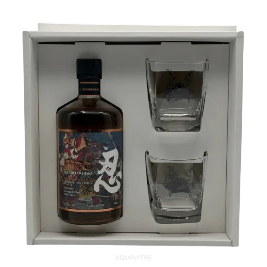 The Koshi-No Shinobu Blended Mizunara Oak + 2 Bicchieri