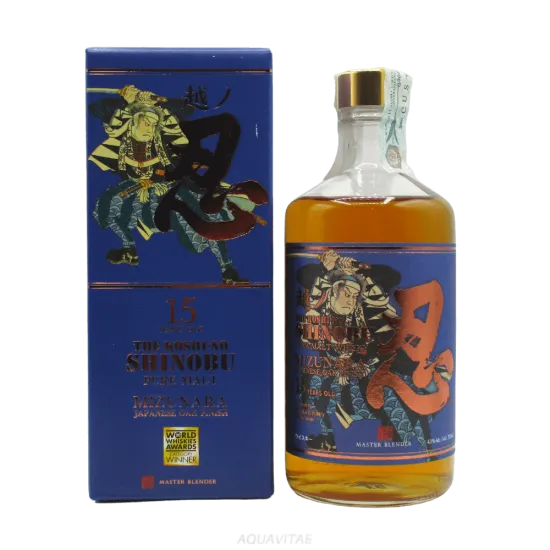 The Koshi-No Shinobu Pure Malt 15 Year Old Mizunara Oak