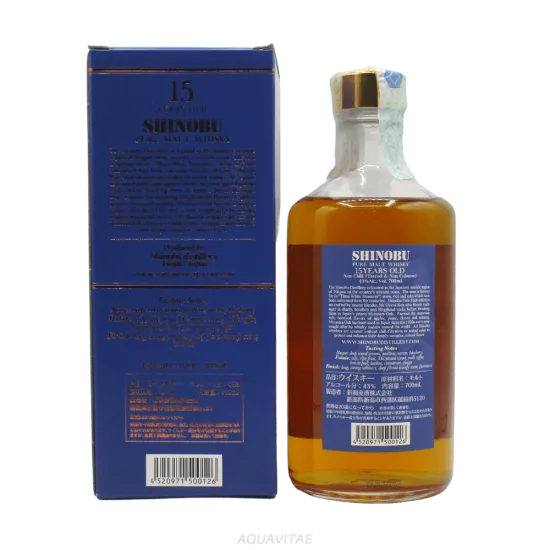 The Koshi-No Shinobu Pure Malt 15 Year Old Mizunara Oak