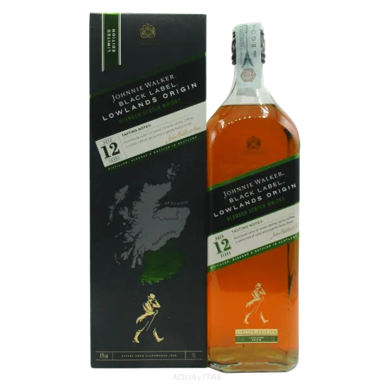 Johnnie Walker Black Label 12 Year Old Lowlands Origin (1L)