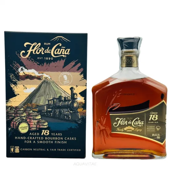Rum FLor De Cana 18 Year Old Hand-Crafted Bourbon Casks