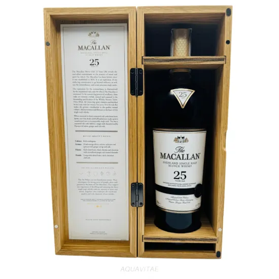 Macallan 25 Year Old Sherry Oak Release 2024