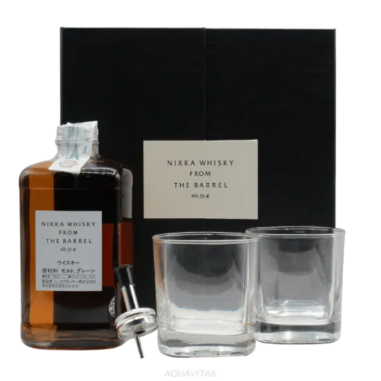 Nikka From The Barrel Cofanetto + 2 Bicchieri e Tappo Dosatore (OC)