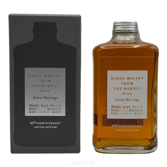 Nikka From The Barrel Extra Marriage 40Th Anniversary Limited Edition