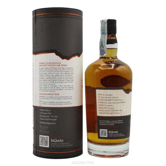 InQuota Mountain Single Malt Dolomiti Spruce Cask Limited Edition