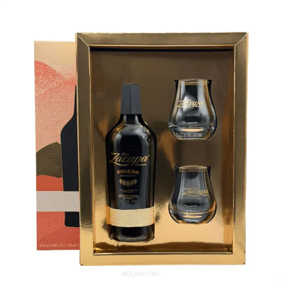 Zacapa Solera Gran Reserva + 2 Bicchieri 