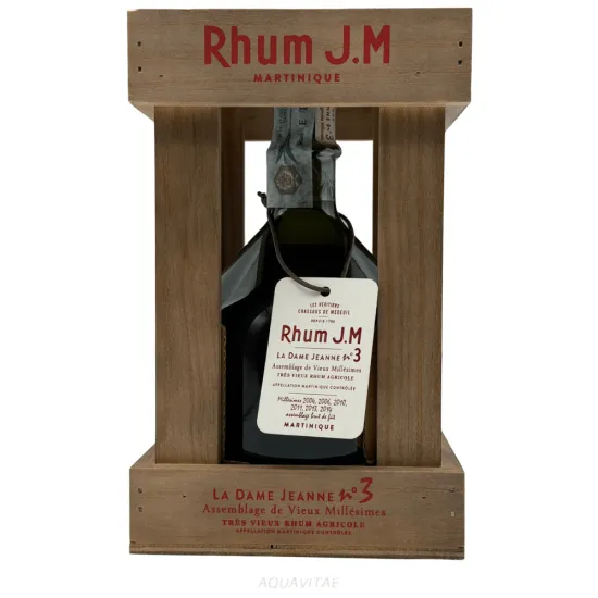 Rhum J.M La Dame Jeanne n°3 Agricole